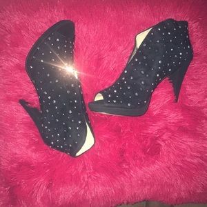 I. N. C Black Studded Shoes